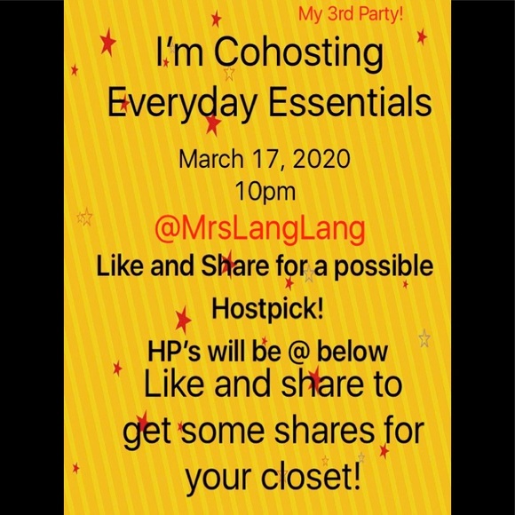 Accessories - CoHosting Everyday Essentials 3/17/20 10pm